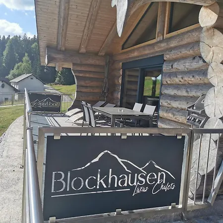 Blockhausen Luxus Alpstuga *