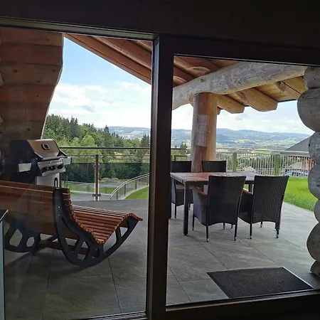 Alpstuga Blockhausen Luxus Oberschwarzenberg