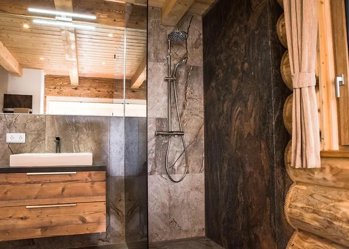 Alpstuga Blockhausen Luxus