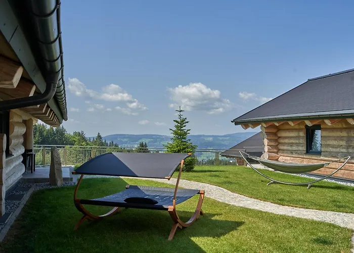 Blockhausen Luxus Alpstuga Oberschwarzenberg