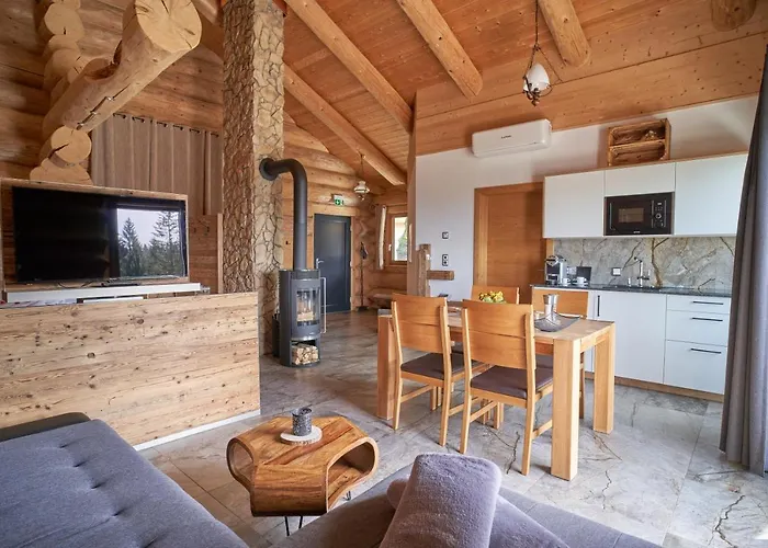 Blockhausen Luxus Alpstuga Oberschwarzenberg