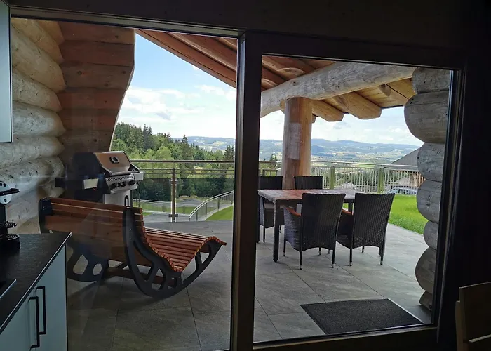 Alpstuga Blockhausen Luxus Oberschwarzenberg