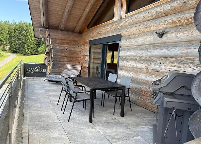 Alpstuga Blockhausen Luxus Oberschwarzenberg