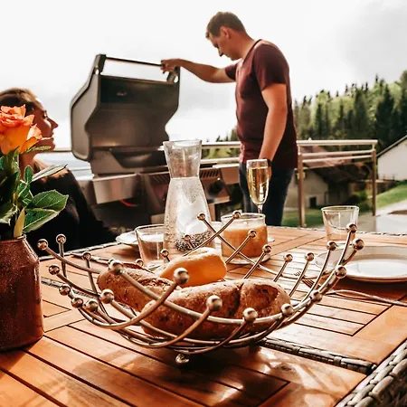 Chalet Blockhausen Luxus